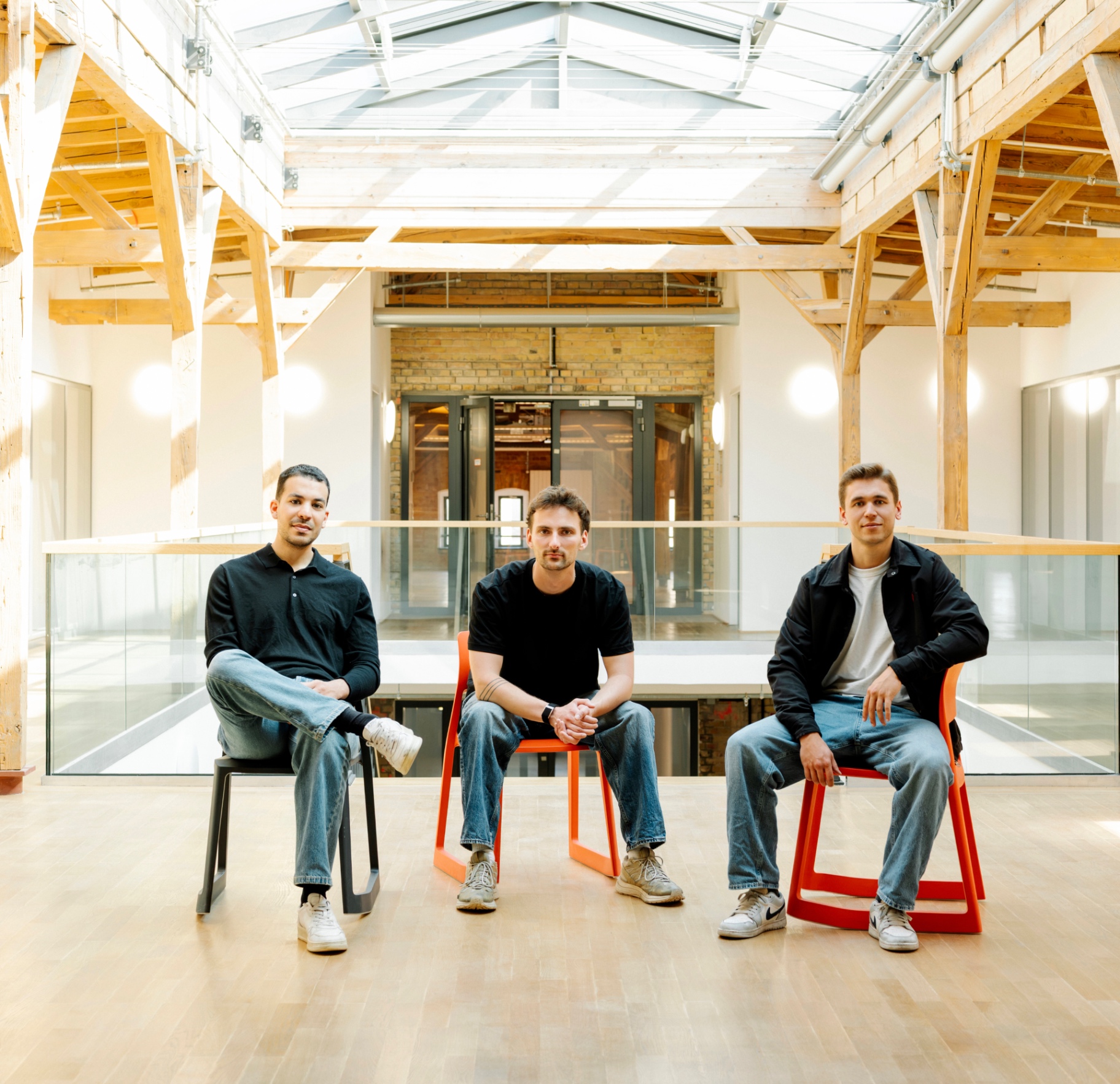 dsb co-founders Adam Khenissi, Sebastian Schmidt and Niclas Kern